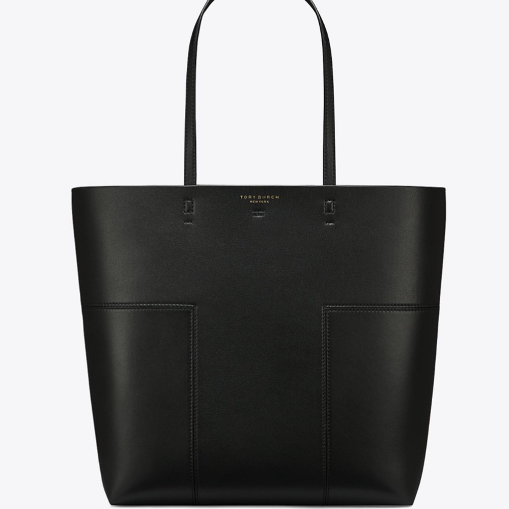 ⛔️SOLD⛔️Beautiful Tory Burch leather large Tote - Picture 3 of 7